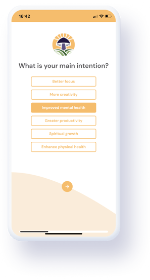 Intention Setting Screen